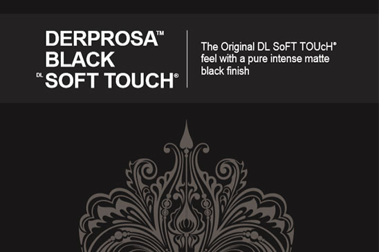 سلفون حرارتی مخملی مشکی درپروسا DERPROSA BLACK SOFT TOUCH