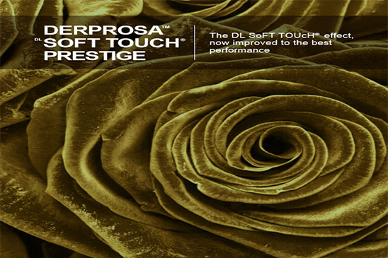 سلفون مخملی مخصوص عملیات تکمیلی UV و طلاکوب درپروسا DERPROSA SOFT TOUCH PRESTIGE