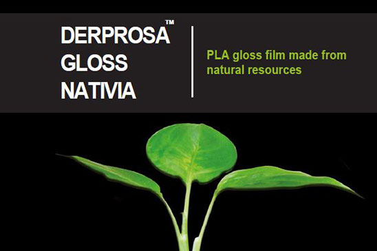 سلفون حرارتی براق قابل بازیافت درپروسا DERPROSA GLOSS NATIVIA